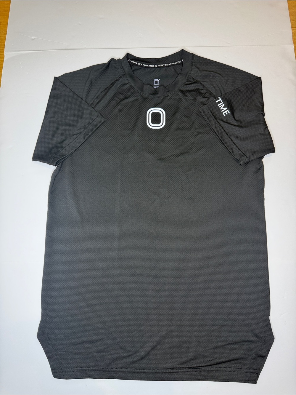 Overtime Tuff Performance Tee Men's Black Short Sleeve with Logo